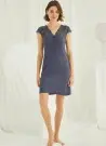 MONA 18208 Оптом Турция Ночная Сорочка (S+M+L+XL) MONAMISE Фабрика Купить Оптом с Турция