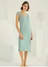 MONA 18463 Оптом Турция Ночная Сорочка (S+M+L+XL+XXL+3XL) MONAMISE Фабрика Купить Оптом с Турция