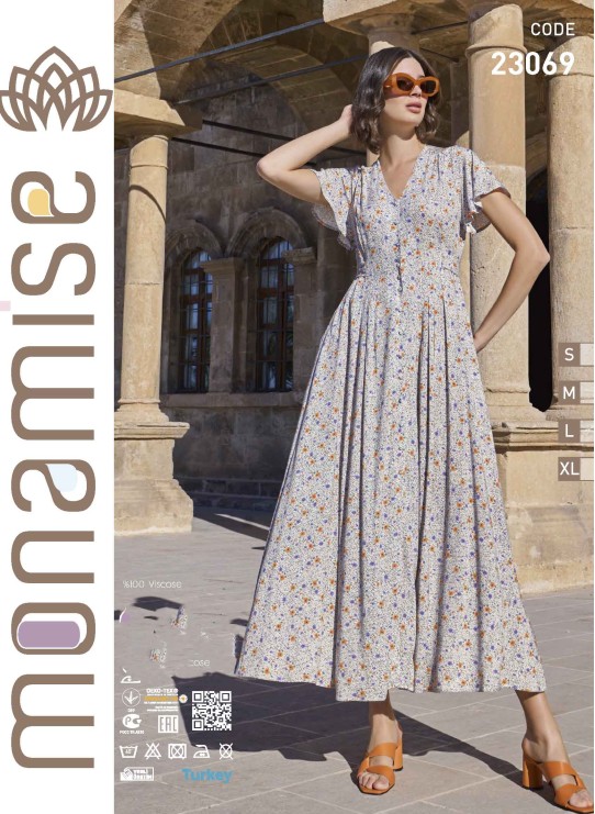 Платье (S+M+L+XL) MONAMISE Оптом Турция