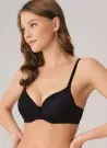 Anil 3150 BLACK Оптом Турция Бюстгальтер Женский классический поддерживающий Пуш-ап на косточках и отстегивающимися бретелями...
