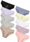 Donella 18F1 Оптом Турция Женские Трусы (Ассорти Цвета) 10 шт/уп. Donella 18F1 Фабрика Купить Оптом с Турция