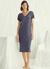 MONA 18503 Оптом Турция Ночная Сорочка (S+M+L+XL+XXL+XXXL) MONAMISE Фабрика Купить Оптом с Турция