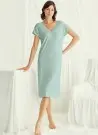 MONA 18517 Оптом Турция Ночная Сорочка (S+M+L+XL+XXL+XXXL) MONAMISE Фабрика Купить Оптом с Турция