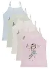 Donella 4371PB12 Оптом Турция Маечки для Девочек (Ассорти) 10 шт/уп. Donella 4371PB12 Фабрика Купить Оптом с Турция