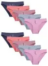 Donella 2171PB42 Оптом Турция Женские Трусы (Ассорти) 10 шт/уп. Donella 2171PB42 Фабрика Купить Оптом с Турция