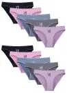 Donella 2171PB75 Оптом Турция Женские Трусы (Ассорти) 10 шт/уп. Donella 2171PB75 Фабрика Купить Оптом с Турция