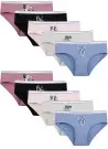 Donella 3171PB31 Оптом Турция Женские Трусы (Ассорти) 10 шт/уп. Donella 3171PB31 Фабрика Купить Оптом с Турция