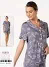 Caroline 92575 Оптом Турция Женский Комплект с Шортами (S+M+L+XL) Caroline Фабрика Купить Оптом с Турция