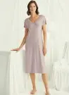MONA 18504 Оптом Турция Ночная Сорочка (S+M+L+XL+XXL+XXXL) MONAMISE Фабрика Купить Оптом с Турция