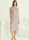 MONA 18504 Оптом Турция Ночная Сорочка (S+M+L+XL+XXL+XXXL) MONAMISE Фабрика Купить Оптом с Турция
