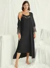 MONA 18507 Оптом Турция Женский Комплект с Халатом 2-КА (S+M+L+XL+XXL) MONAMISE Фабрика Купить Оптом с Турция
