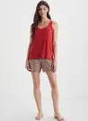 Catherines CB1003 Оптом Турция Комплект с Шортами Viscose CATHERINE'S Basics 2025 Фабрика Купить Оптом с Турция