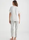 Catherines CB1008 Оптом Турция Женский Комплект с Брюками Viscose CATHERINE'S Basics 2025 Фабрика Купить Оптом с Турция