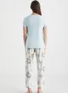 Catherines CB1010 Оптом Турция Женский Комплект с Брюками Viscose CATHERINE'S Basics 2025 Фабрика Купить Оптом с Турция