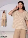 Caroline 51364 Оптом Турция Костюм Домашний Женский с Брюками 2-ка (M+L+XL) Caroline Фабрика Купить Оптом с Турция