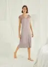MONA 18436 Оптом Турция Ночная Сорочка (S+M+L+XL+XXL+3XL) MONAMISE  Фабрика Купить Оптом с Турция