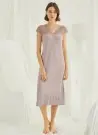 MONA 18436 Оптом Турция Ночная Сорочка (S+M+L+XL+XXL+3XL) MONAMISE  Фабрика Купить Оптом с Турция
