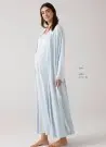 MERCIMARYA 1011 Mavi Оптом Турция Пижамный Комплект Двойка для Беременных (M+L+XL) MERCI MARYA Фабрика Купить Оптом с Турция