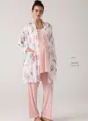 MERCIMARYA 1012 Somon Оптом Турция Пижамный Комплект Тройка для Беременных (M+L+XL) MERCI MARYA Фабрика Купить Оптом с Турция