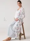 MERCIMARYA 1013 Mavi Оптом Турция Пижамный Комплект Двойка для Беременных (M+L+XL) MERCI MARYA Фабрика Купить Оптом с Турция