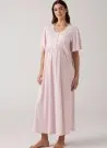 MERCIMARYA 1015 Pudra Оптом Турция Пижамный Комплект Двойка для Беременных (M+L+XL) MERCI MARYA Фабрика Купить Оптом с Турция