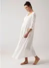 MERCIMARYA 1017 Ekru Оптом Турция Пижамный Комплект Двойка для Беременных (M+L+XL) MERCI MARYA Фабрика Купить Оптом с Турция