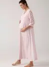 MERCIMARYA 1017 Pudra Оптом Турция Пижамный Комплект Двойка для Беременных (M+L+XL) MERCI MARYA Фабрика Купить Оптом с Турция