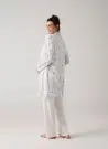 MERCIMARYA 1019 Ekru Оптом Турция Пижамный Комплект Тройка для Беременных (M+L+XL) MERCI MARYA Фабрика Купить Оптом с Турция