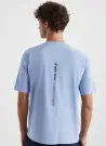 FT608 BLUE Оптом Турция Футболка TSHIRT COTTON First Touch Фабрика Купить Оптом с Турция