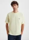 FT608 YELLOW Оптом Турция Футболка TSHIRT COTTON First Touch Фабрика Купить Оптом с Турция