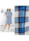 JEN 05118 Оптом Турция Туника Рубашка Cotton (M+L+XL+2XL+3XL) JEN Фабрика Купить Оптом с Турция