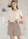 Caroline 94513 Оптом Турция Женский Комплект с Шортами 2XL+3XL+4XL+5XL Caroline 94513 Фабрика Купить Оптом с Турция