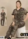 Lady BTL Ksa 11013 Оптом Турция Женский Комплект с Брюками (2XL+3XL+4XL) Lady Фабрика Купить Оптом с Турция