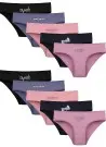 Donella 2171PB17-DN Оптом Турция Женские Трусы (Ассорти) 10 шт/уп. Donella 2171PB17-DN Фабрика Купить Оптом с Турция