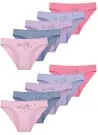 Donella 2171PB73 Оптом Турция Женские Трусы (Ассорти) 10 шт/уп. Donella 2171PB73 Фабрика Купить Оптом с Турция