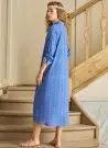 GIZZEY 21111 Оптом Турция Платье на Пуговицах (S+M+L+XL) GIZZEY Фабрика Купить Оптом с Турция