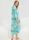 GIZZEY 21254 Оптом Турция Платье на Пуговицах (S+M+L+XL) GIZZEY Фабрика Купить Оптом с Турция
