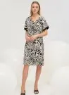 GIZZEY 21268 Оптом Турция Платье (S+M+L+XL+2XL) GIZZEY Фабрика Купить Оптом с Турция