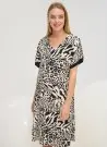 GIZZEY 21268 Оптом Турция Платье (S+M+L+XL+2XL) GIZZEY Фабрика Купить Оптом с Турция