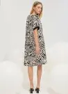 GIZZEY 21268 Оптом Турция Платье (S+M+L+XL+2XL) GIZZEY Фабрика Купить Оптом с Турция