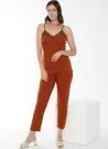 sevim 14370 TABA Оптом Турция Женская Пижама Комплект 3-ка (S+M+L+XL) Sevim Фабрика Купить Оптом с Турция