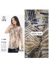 JEN 0525 Оптом Турция Женская Рубашка (L+XL+2XL+3XL+4XL) JEN Фабрика Купить Оптом с Турция