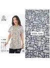 JEN 0526 Оптом Турция Женская Рубашка (L+XL+2XL+3XL+4XL) JEN Фабрика Купить Оптом с Турция