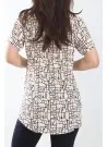 JEN 0526 Оптом Турция Женская Рубашка (L+XL+2XL+3XL+4XL) JEN Фабрика Купить Оптом с Турция