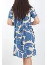 JEN 05129 Оптом Турция Туника Viscosa (M+L+XL+2XL+3XL) JEN Фабрика Купить Оптом с Турция