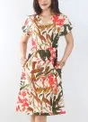 JEN 05133 Оптом Турция Туника Viscosa (M+L+XL+2XL+3XL) JEN Фабрика Купить Оптом с Турция