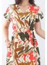 JEN 05133 Оптом Турция Туника Viscosa (M+L+XL+2XL+3XL) JEN Фабрика Купить Оптом с Турция