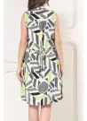 JEN 05137 Оптом Турция Туника Рубашка Viscosa (M+L+XL+2XL) JEN Фабрика Купить Оптом с Турция