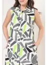 JEN 05137 Оптом Турция Туника Рубашка Viscosa (M+L+XL+2XL) JEN Фабрика Купить Оптом с Турция