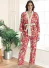 Feyza 5227 Оптом Турция Женский Комплект с Брюками 3-йка (S+M+L+XL) Feyza 5227 Фабрика Купить Оптом с Турция